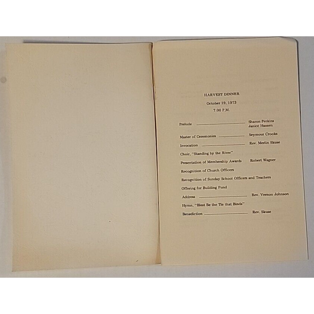 Day Bethel Baptist Church Fifty Years Book & Bulletin