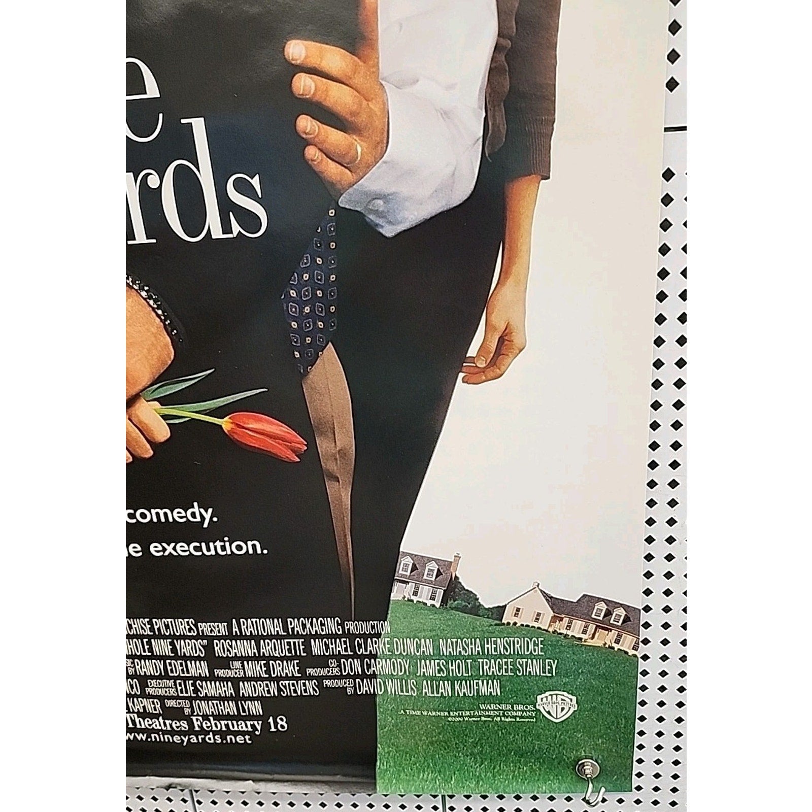The Whole Nine Yards Original Movie Poster DS 27x40 Matthew Perry Bruce Willis