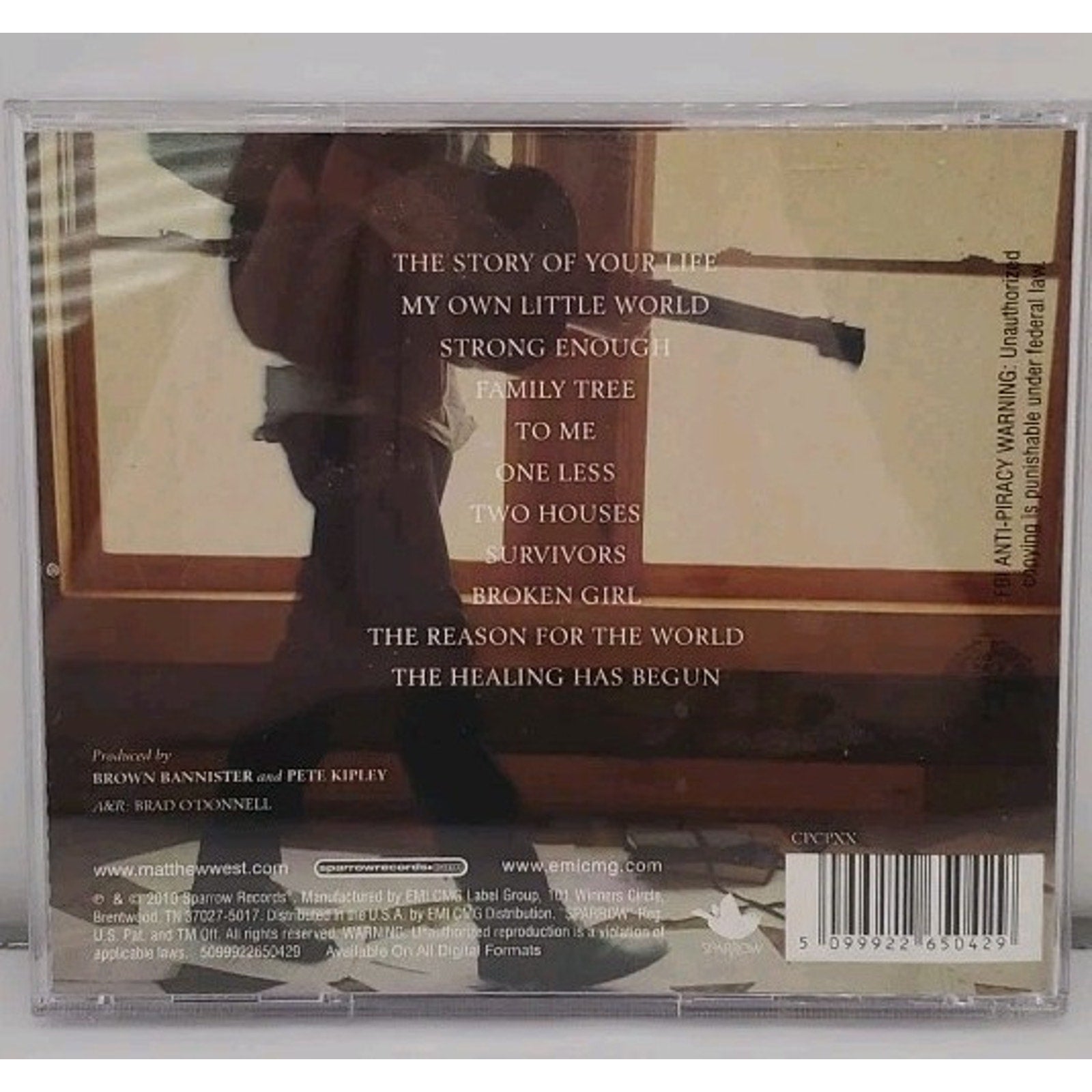 The Story of Your Life by Matthew West (CD, 2010)