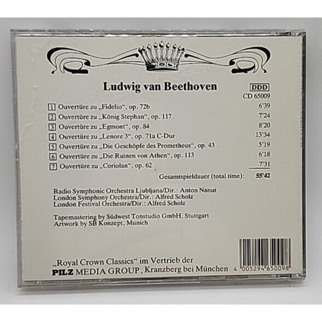 Royal Crown Classics L.V. Beethoven - Grobe Ouverturen (CD)