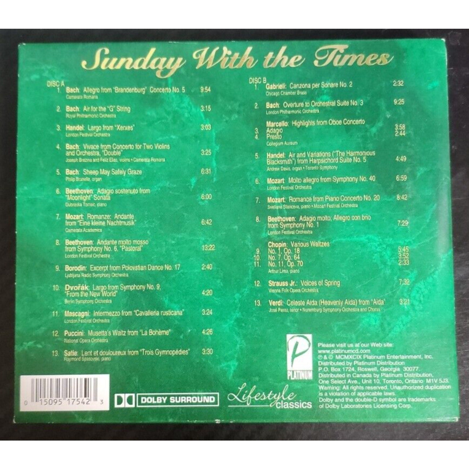 Sunday With The Times CD