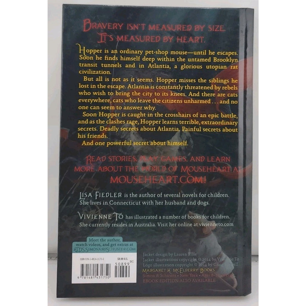 Mouseheart - Hardcover By Lisa Fiedler