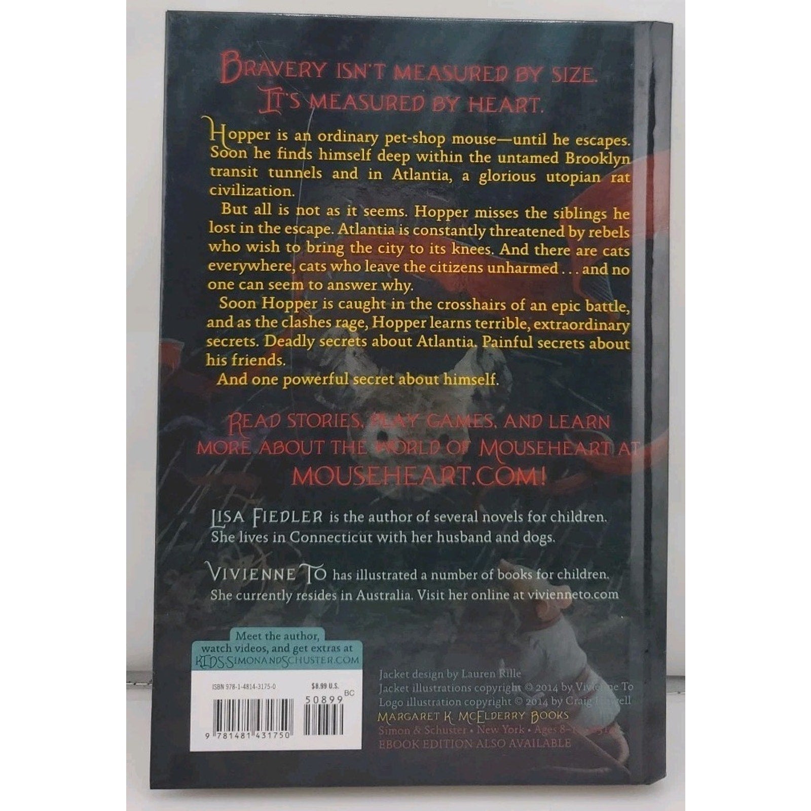 Mouseheart - Hardcover By Lisa Fiedler
