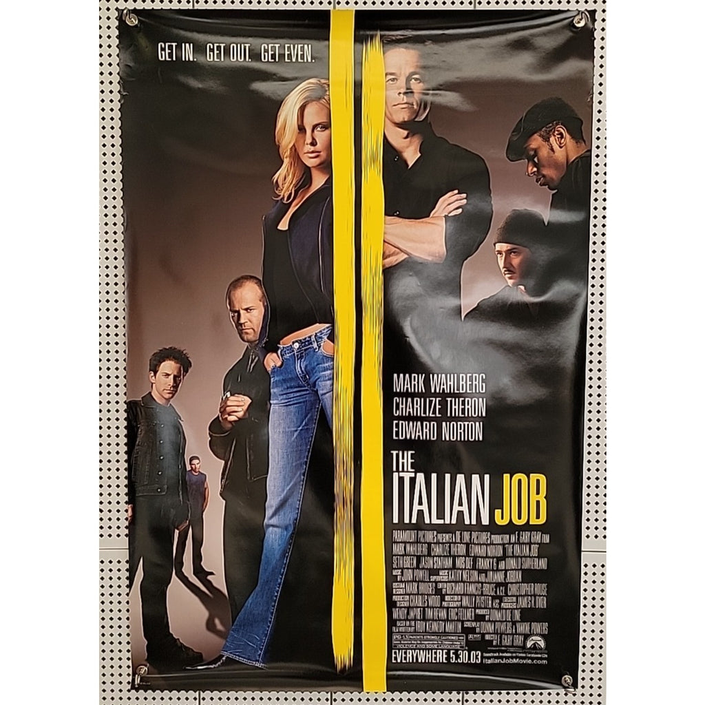 The Italian Job 2003 Double Sided Original Movie Poster 27" x 40"