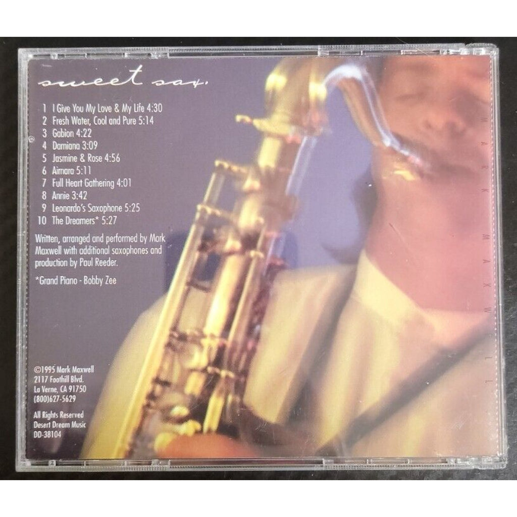 Mark Maxwell Sweet Sax (CD)