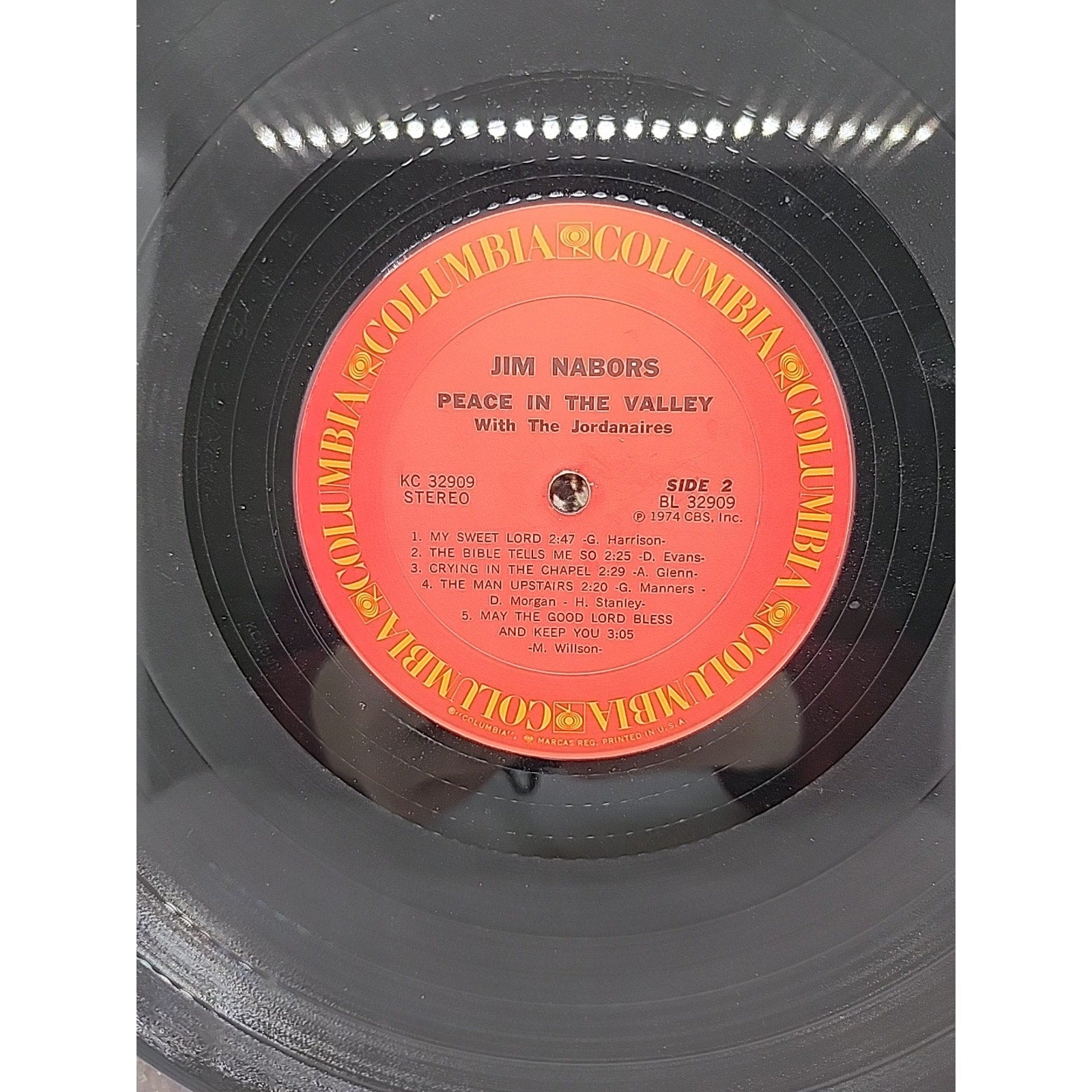 Jim Nabors Peace In The Valley (Record)
