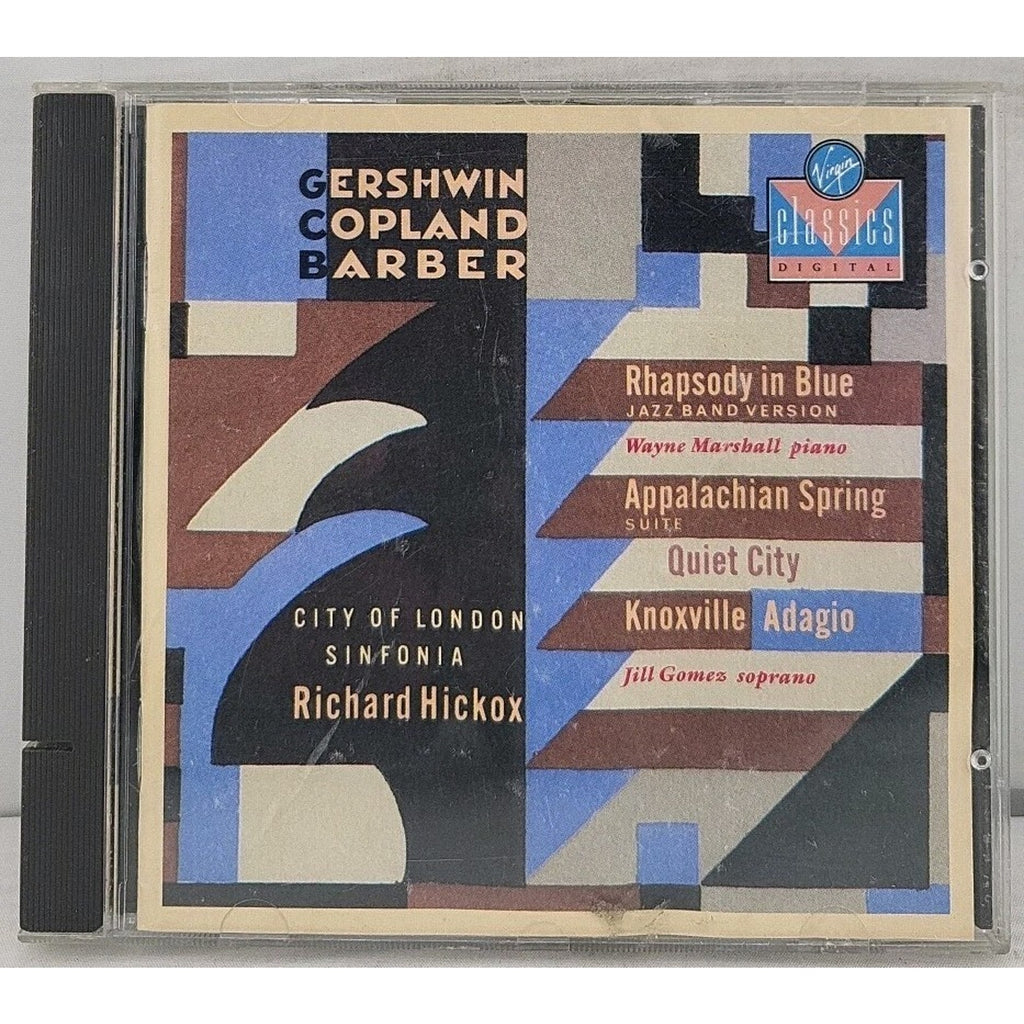 Richard Hickox Conducts Gershwin, Copland and Barber Rhapsody (CD Atlantic)