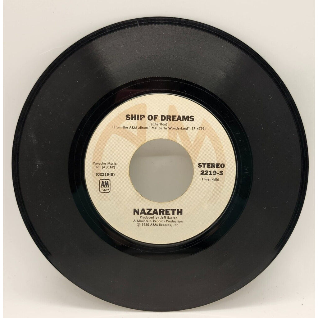 Ship of Dreams / Holiday (Mama Mama, Please) By Nazareth (Record) - 2219-S