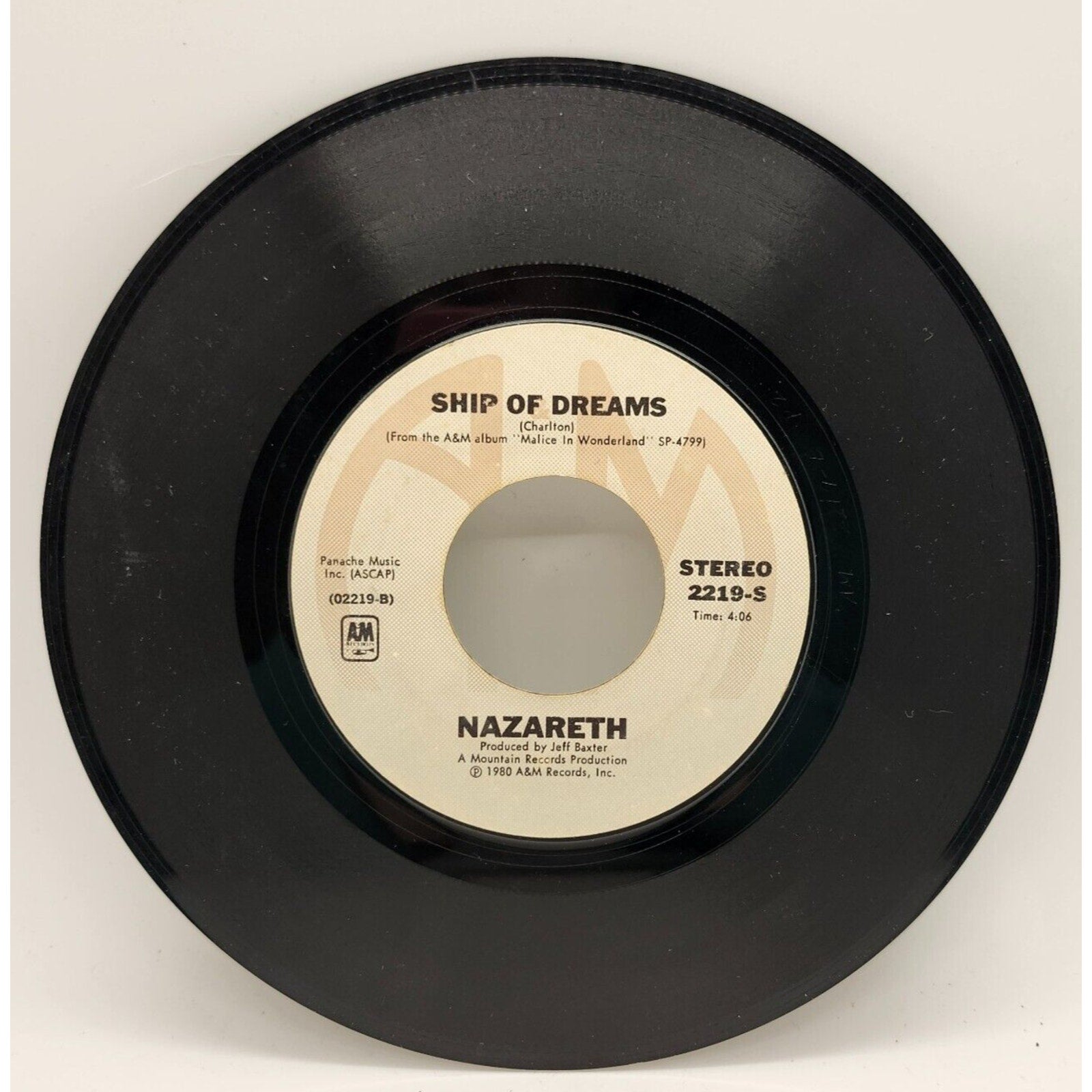 Ship of Dreams / Holiday (Mama Mama, Please) By Nazareth (Record) - 2219-S