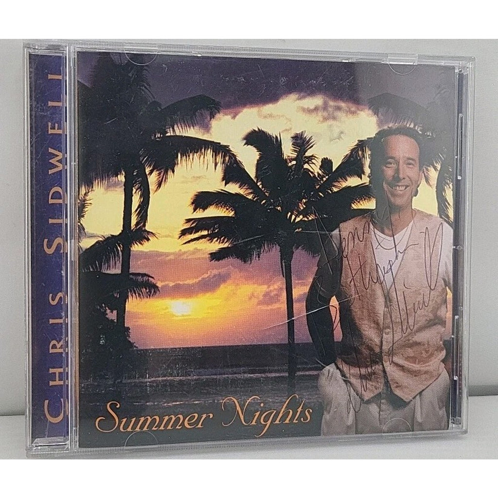 Summer Nights by Chris Sidwell (CD, 1999, Pacific Coast) Signed