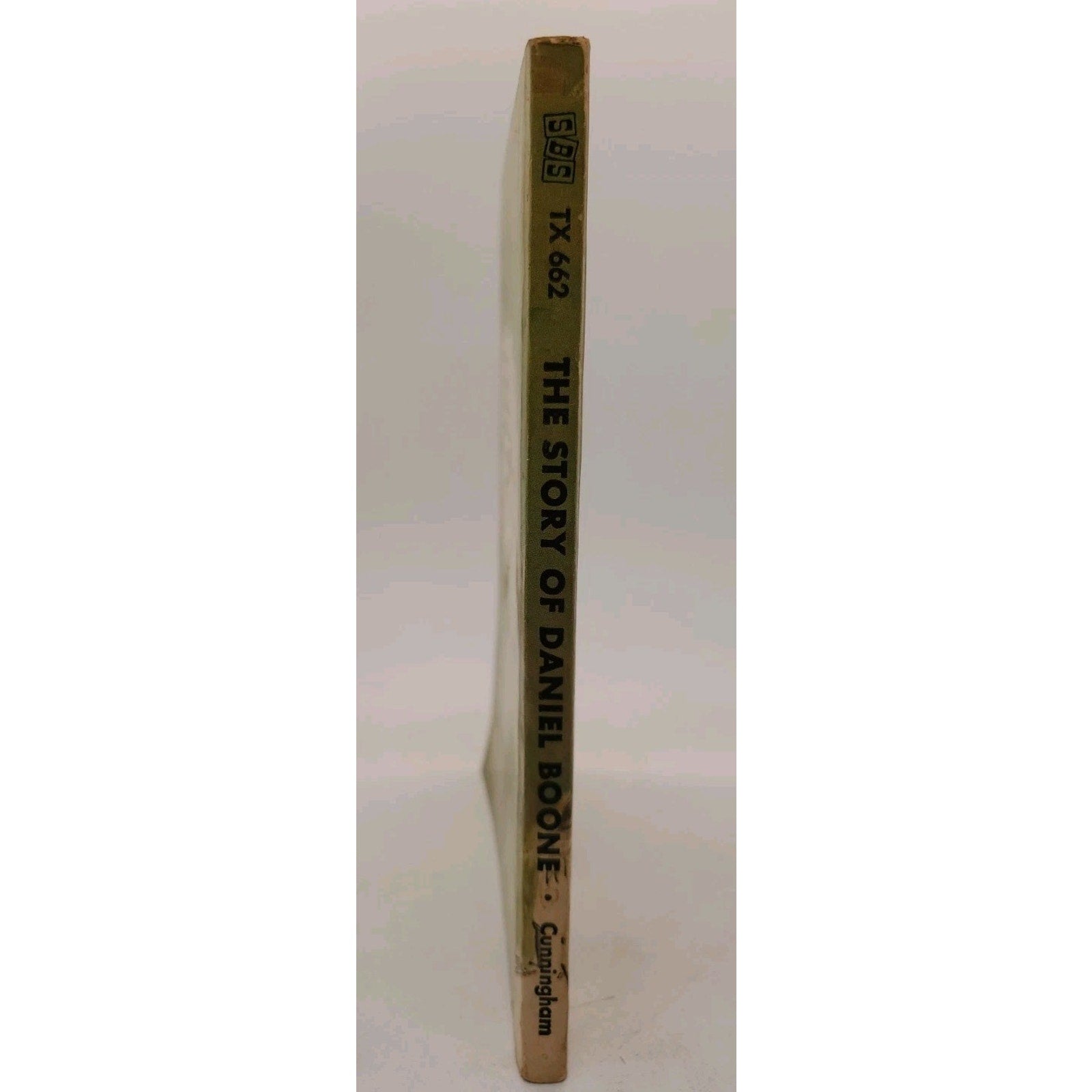 The Story Of Daniel Boone William Cunningham Paperback Book 1966