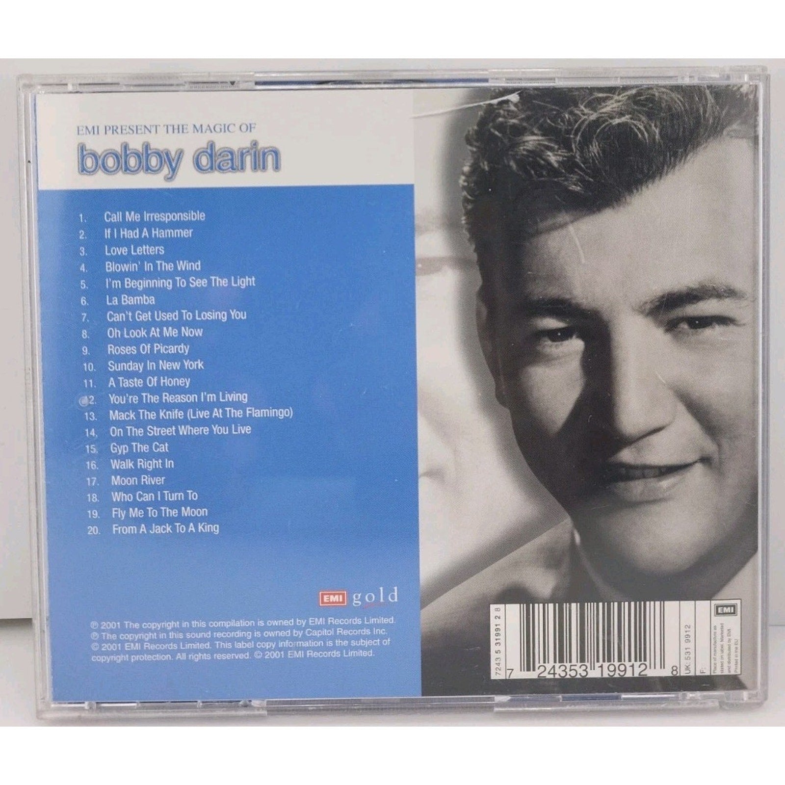 Magic of Bobby Darin by Bobby Darin (CD, Dec-2004, Emi Gold)