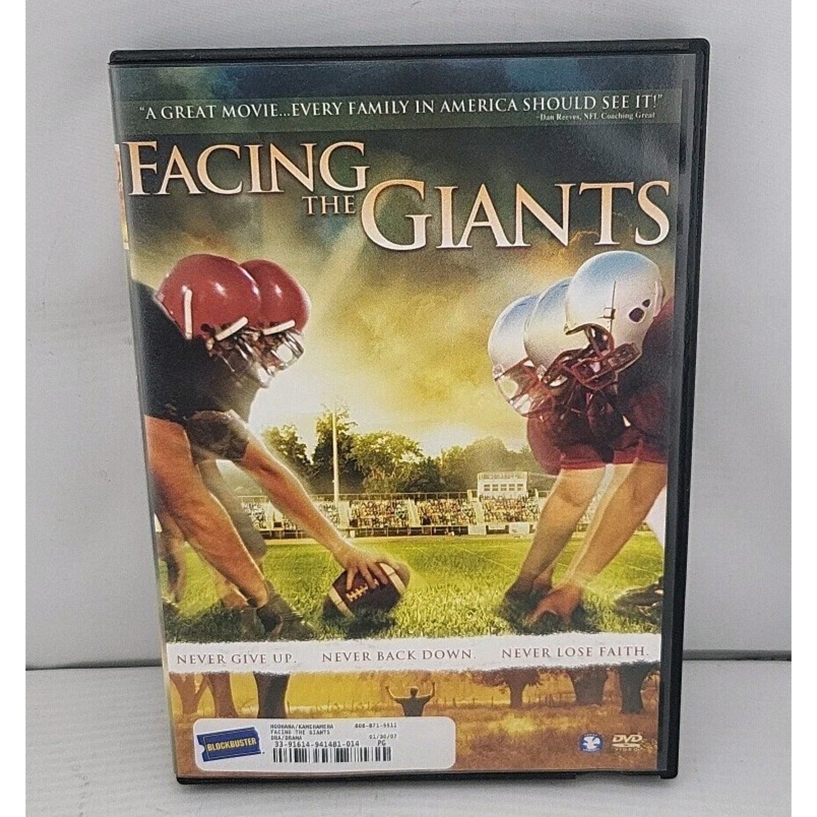 Facing the Giants (DVD, 2006)
