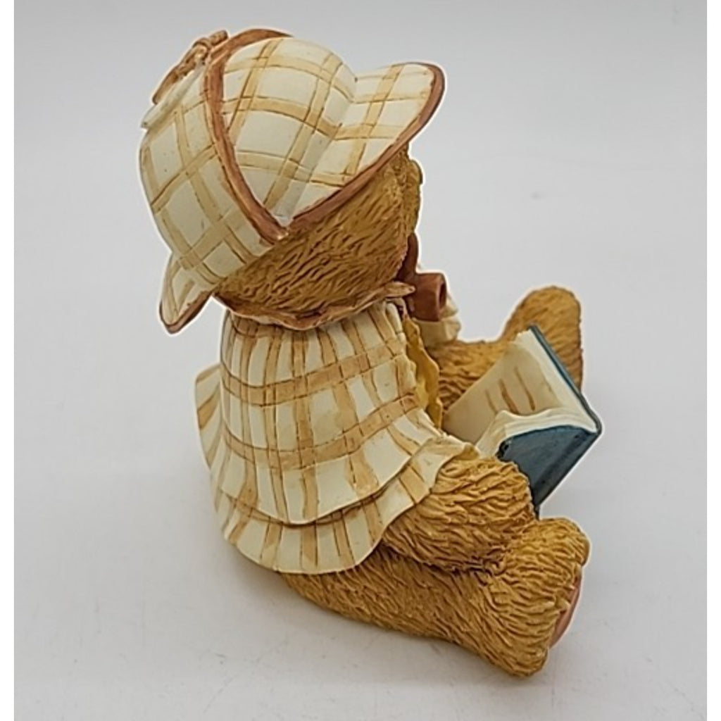 1995 Cherished Teddies Sherlock Good Friends Are Hard To Find #163481 Figurine