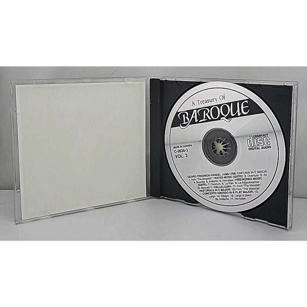 Various Artists : A Treasury of Baroque - Vol. 3 CD