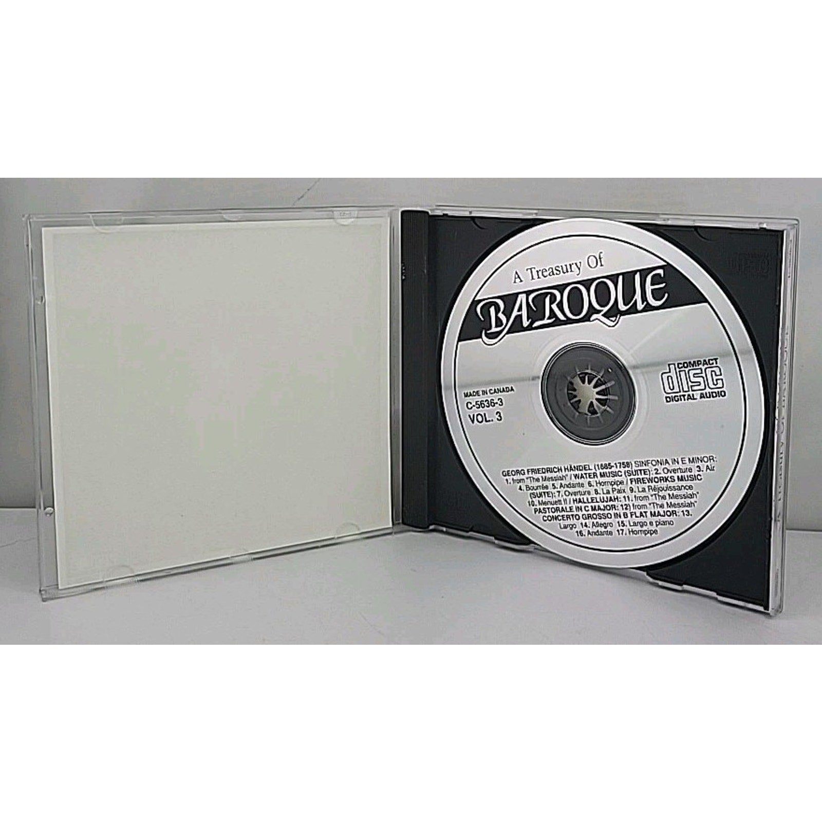 Various Artists : A Treasury of Baroque - Vol. 3 CD