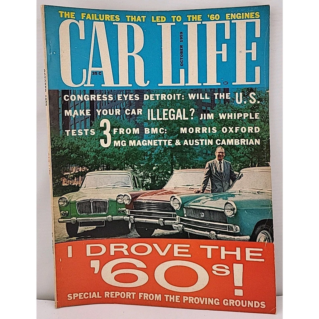 Car Life Magazine - October 1959 - Volume 6 No. 10