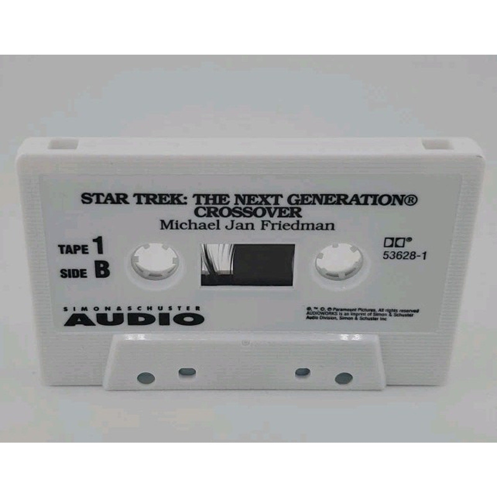 Star Trek The Next Generation Crossover Simon and Shuster Audio Cassettes