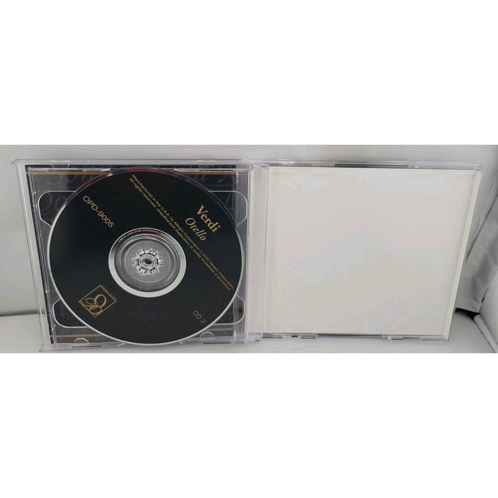 Otello by Carlo Sabajno (CD, 2000)