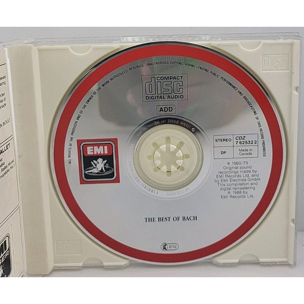 The Best of Bach Various Artists CD