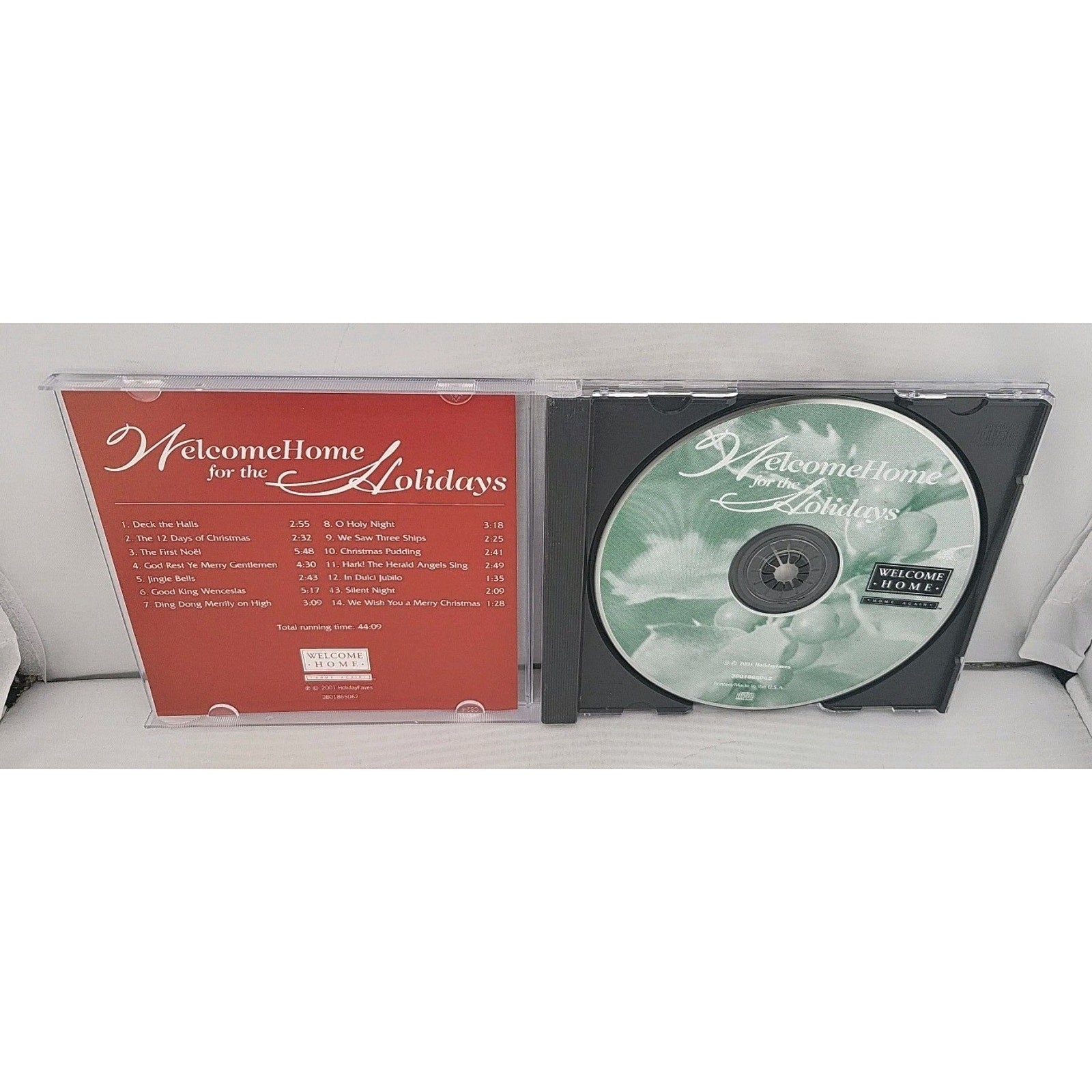 Welcome Home for the Holidays 2001 Music CD - Holiday Favorites Collection