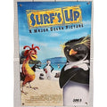Surfs Up Movie Poster Jeff Bridges Zoey Deshanel Original One Sheet 27x40 2007