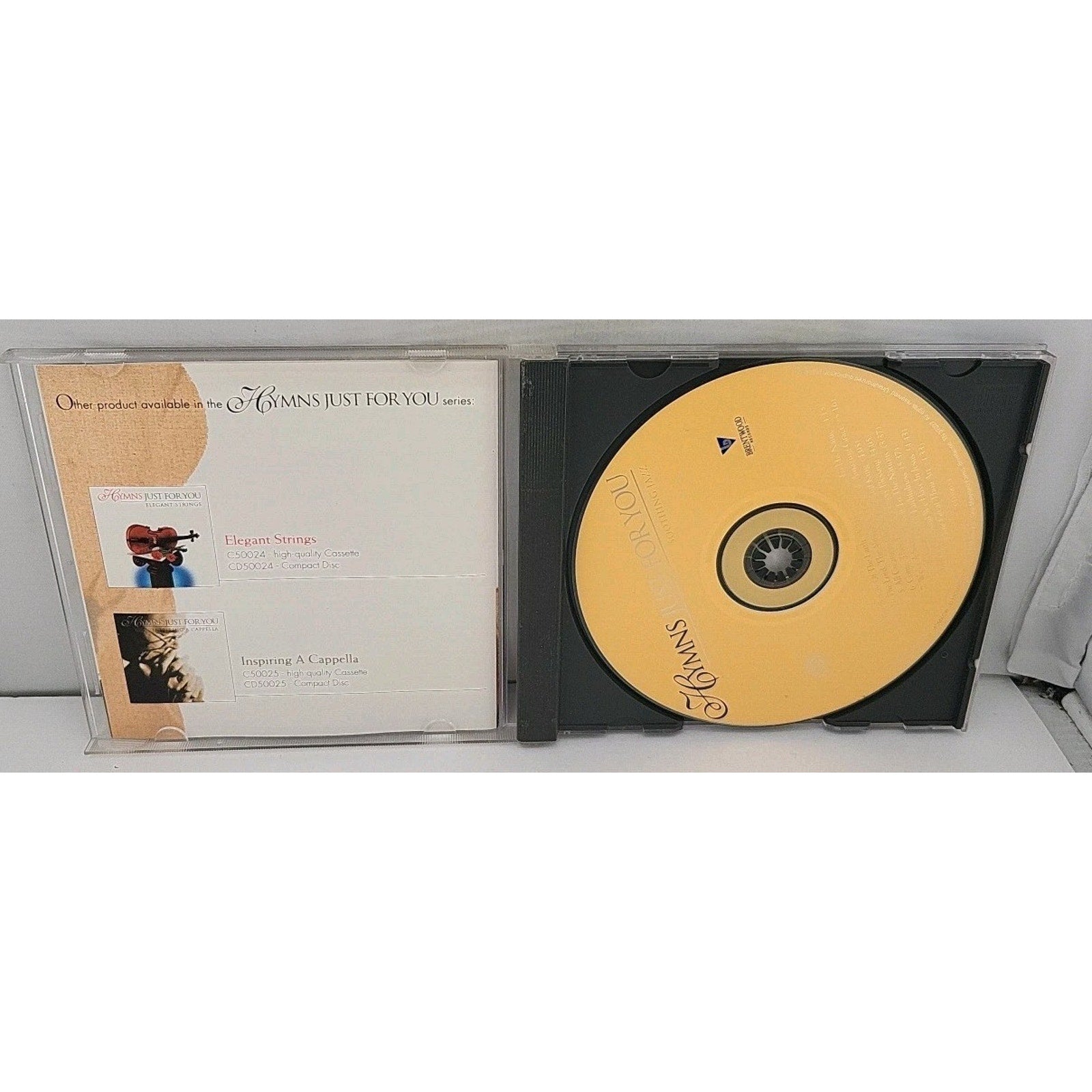 Hymns Just for You Soothing Jazz Music CD