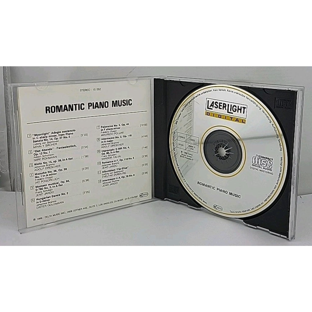 Romantic Piano Music by Pollini / Jando / Goldman / Pogorelich (CD, 1990)