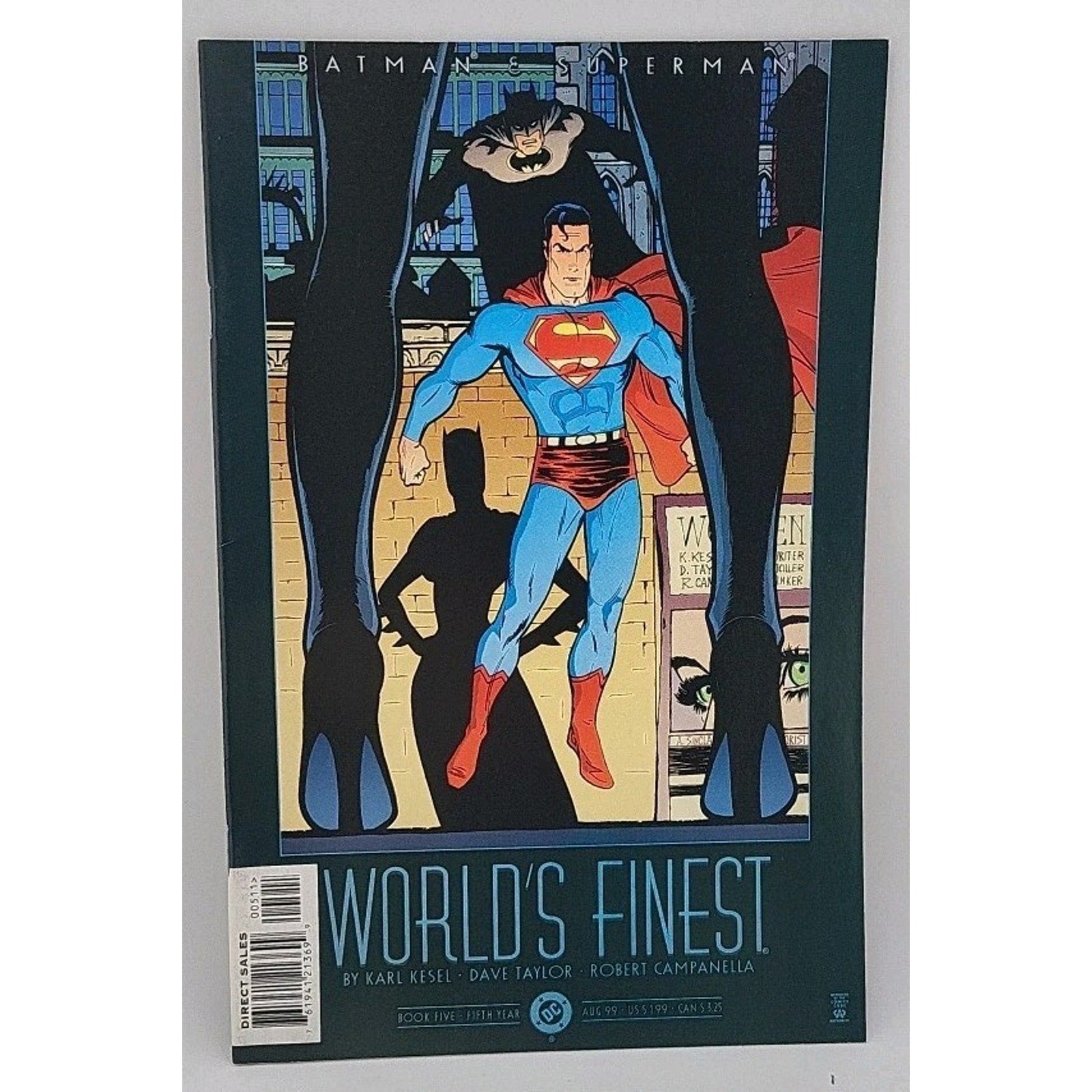 1999 - Batman & Superman World's Finest by DC Comic Book