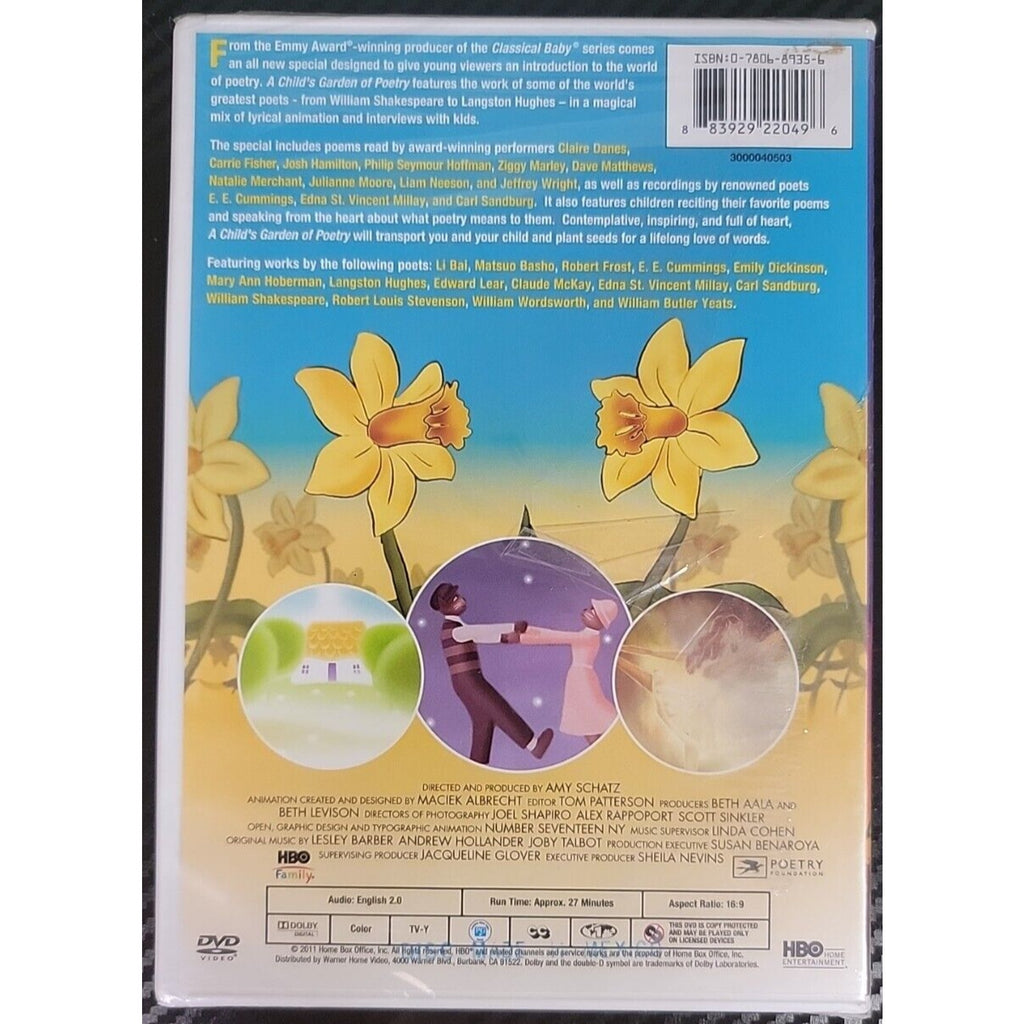 Childs Garden Of Poetry (DVD, 2011) *Brand New*