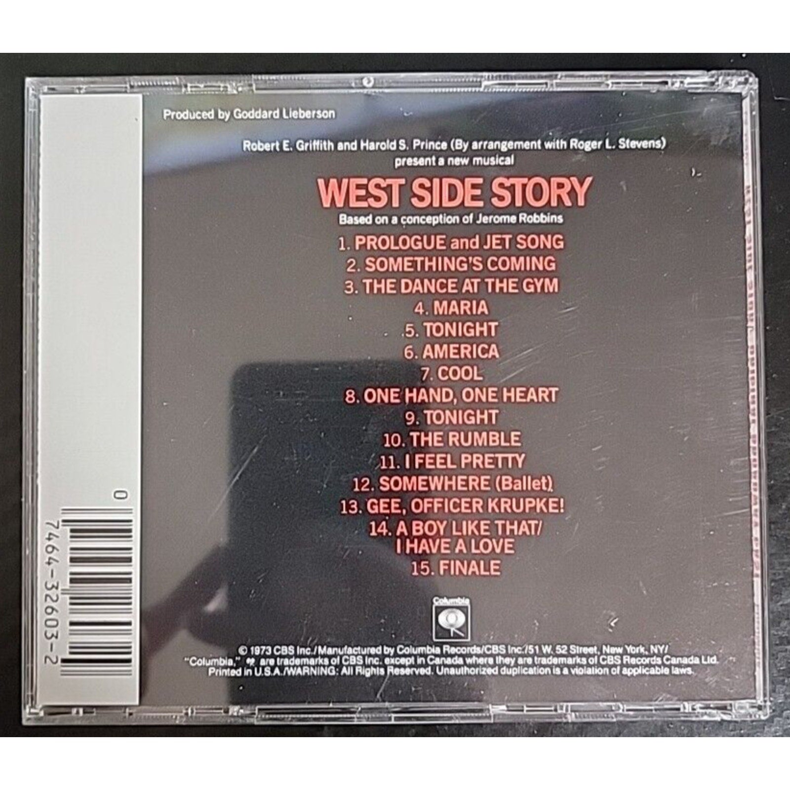 Various Artists : West Side Story (CD)