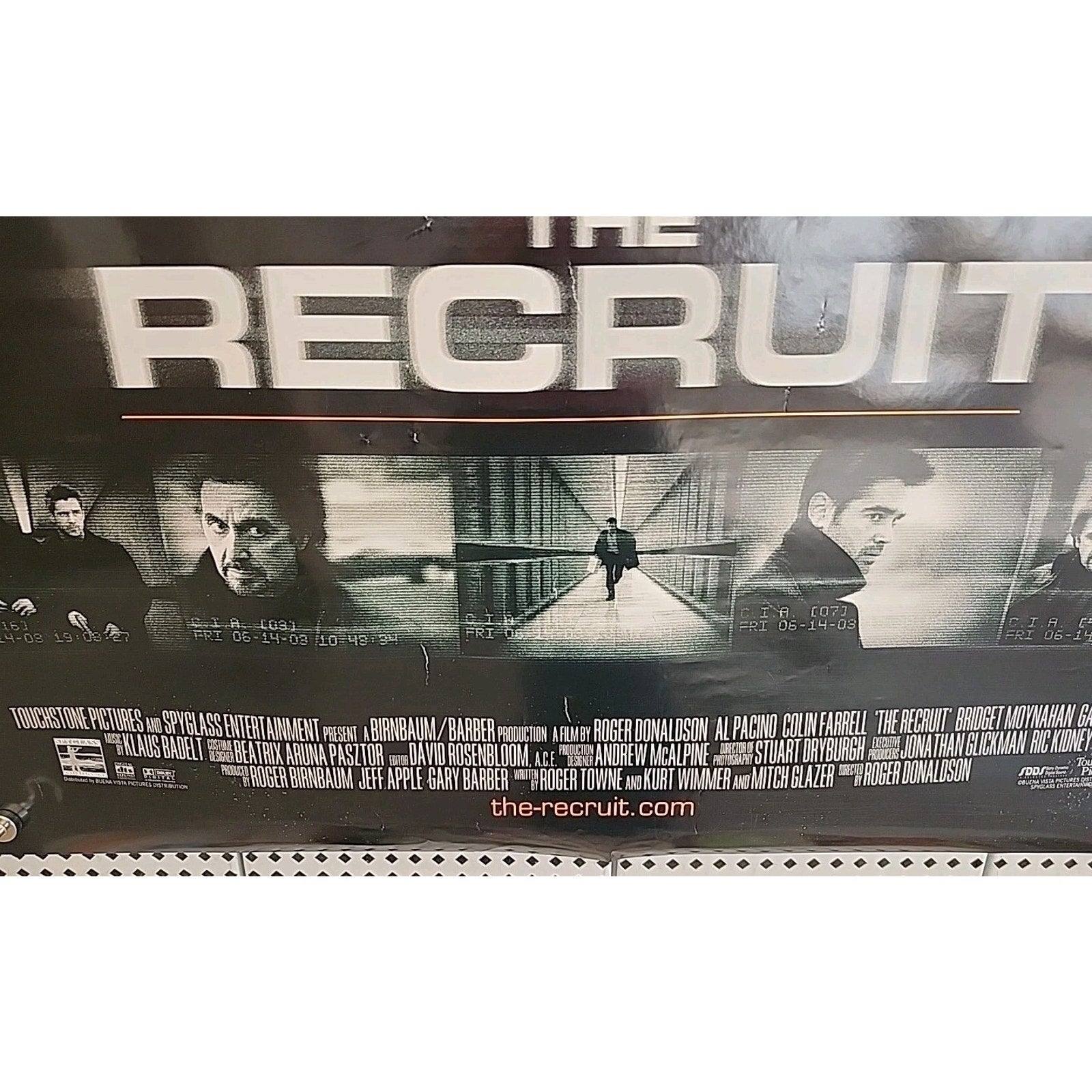 The Recruit Double Sided Theatrical Movie Poster 27"x40"