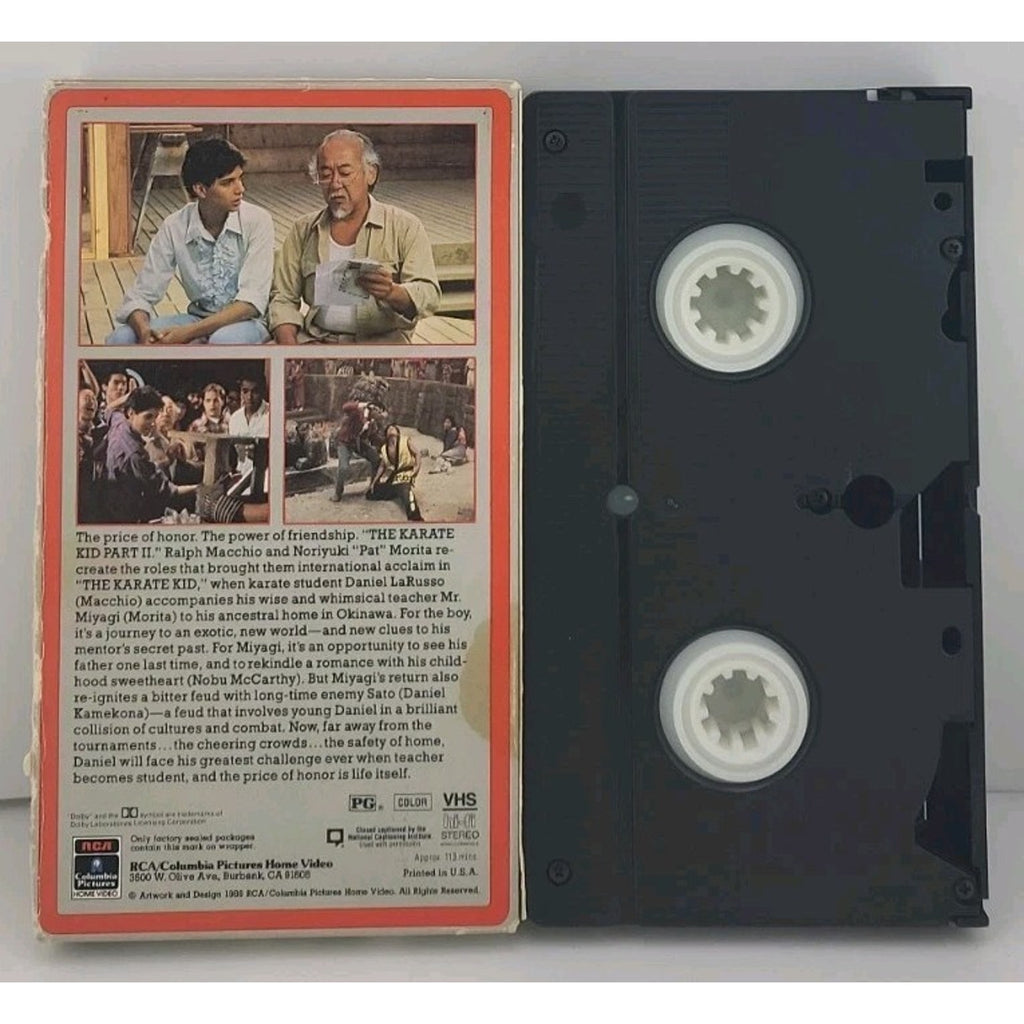 Karate Kid 2 (VHS, 1986)