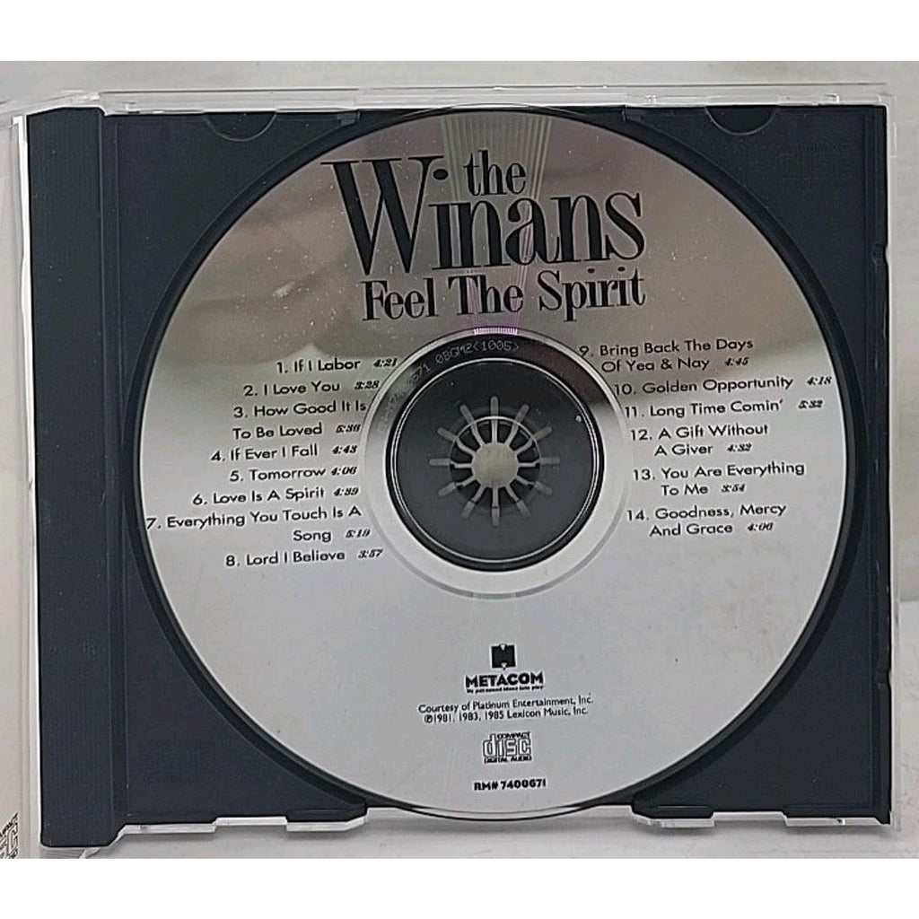 The Winans Feel the Spirit CD Album