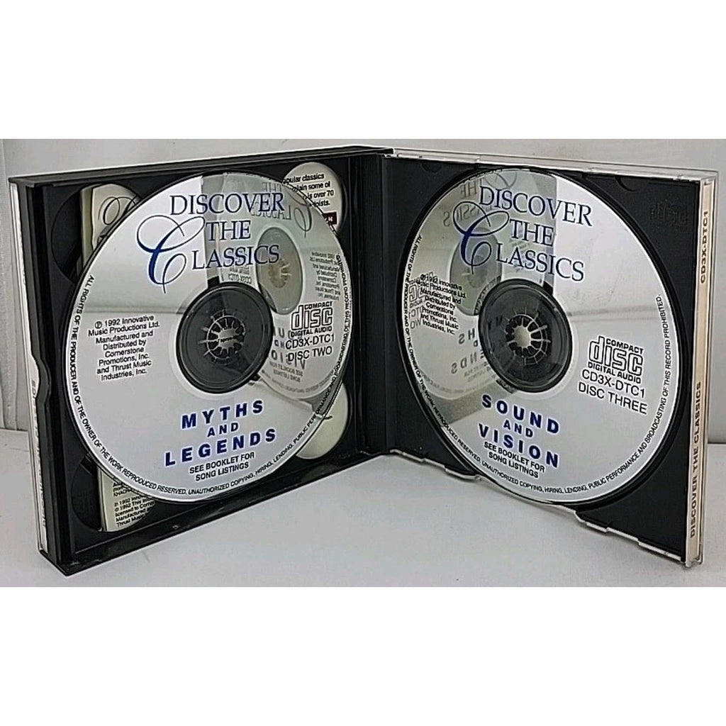 Discover The Classics 3 CD Set 1992 Classical Quality Music