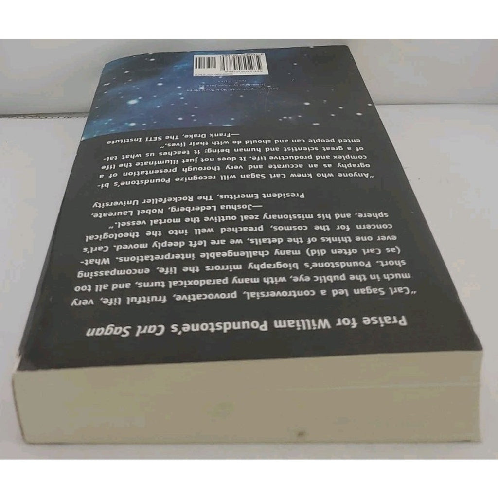 Carl Sagan : A Life in the Cosmos by William Poundstone (1999, Paperback)