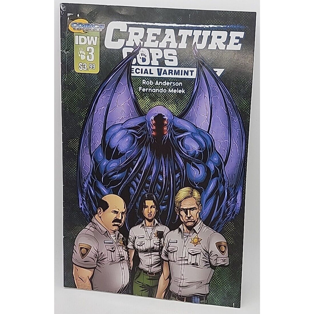 IDW Comics: Creature Cops: Special Varmint Unit #3 March 2015