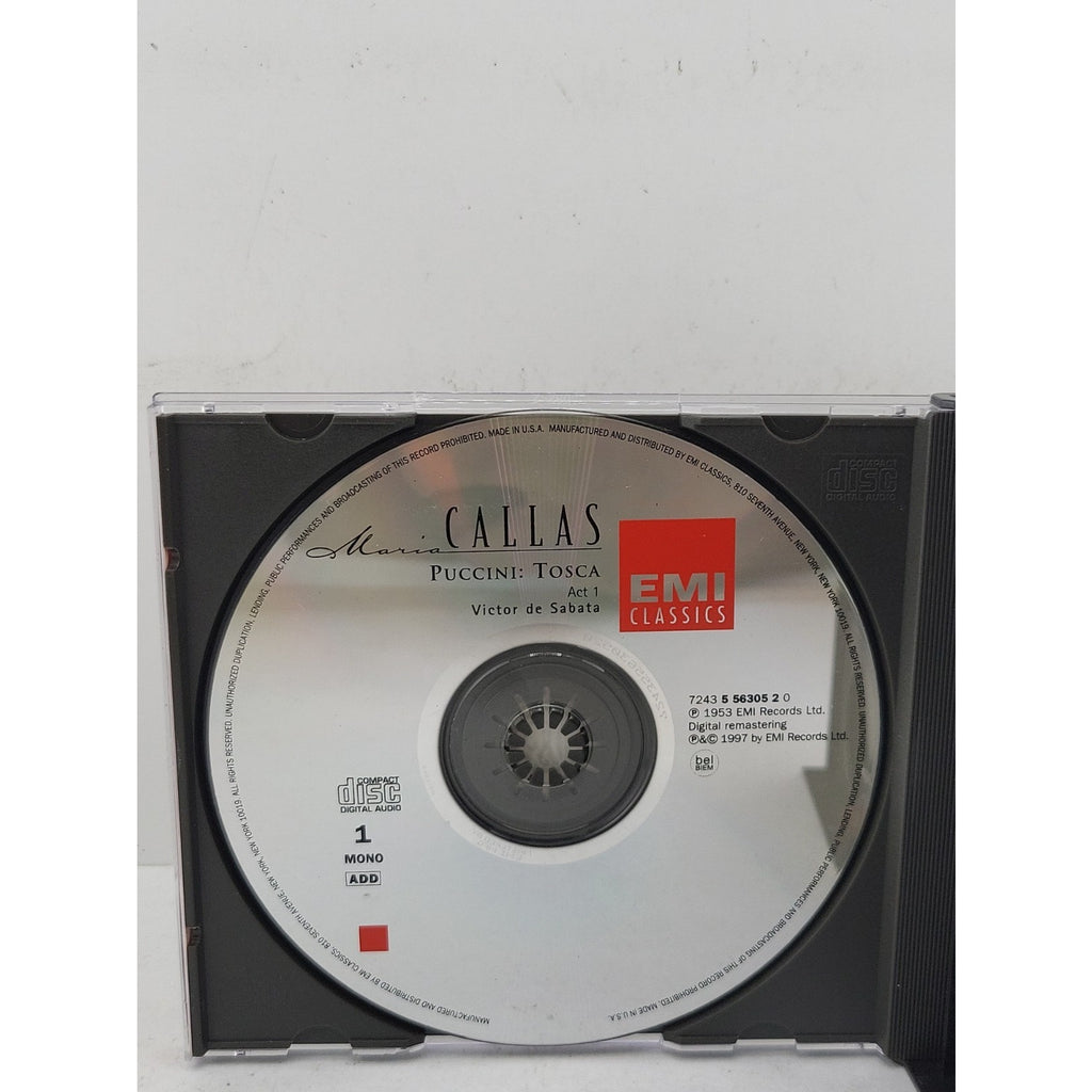 Tosca-Comp Opera by G. Puccini (CD, 1997)