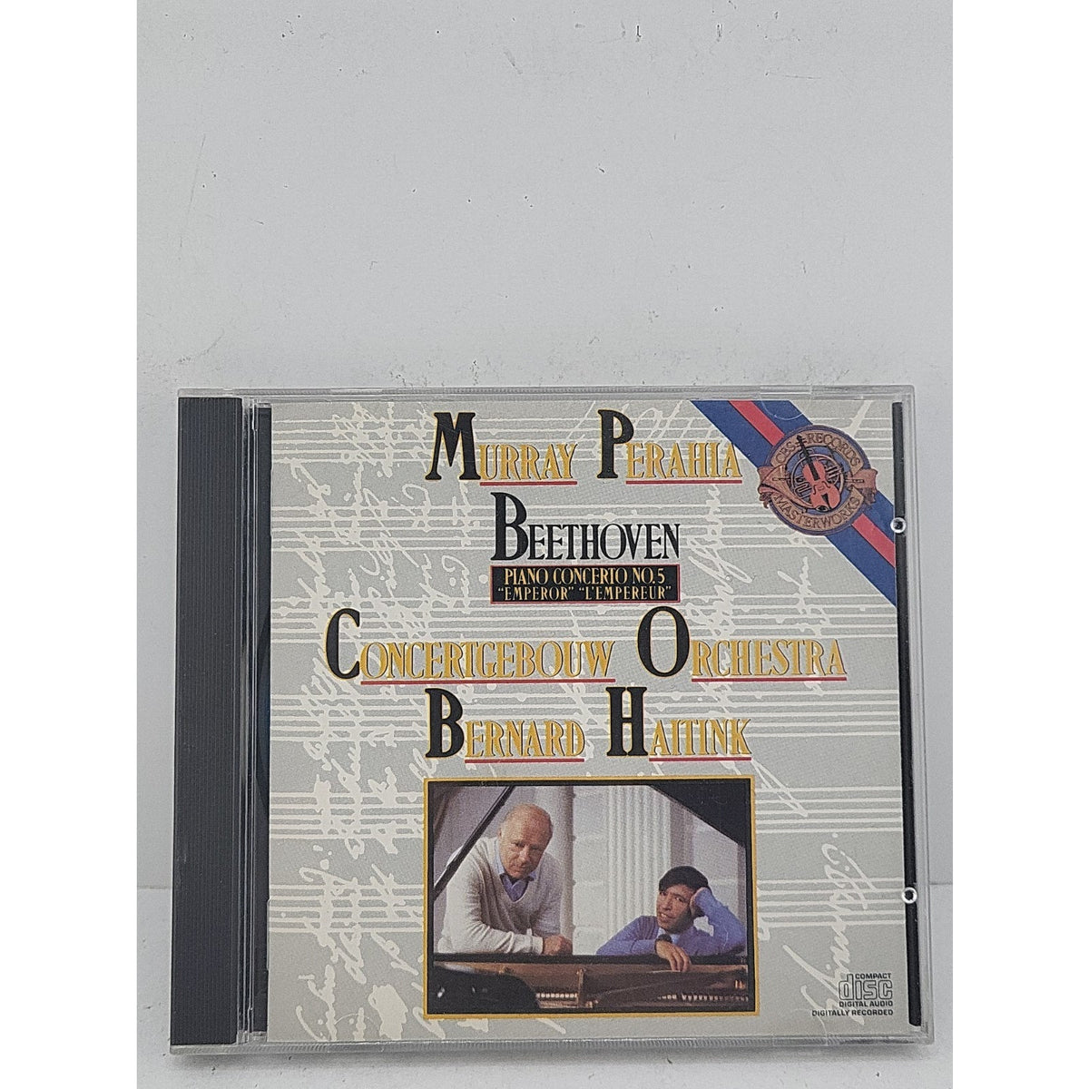 Murray Perahia - Beethoven: Piano Concerto No. 5 (CBS MK 42330)