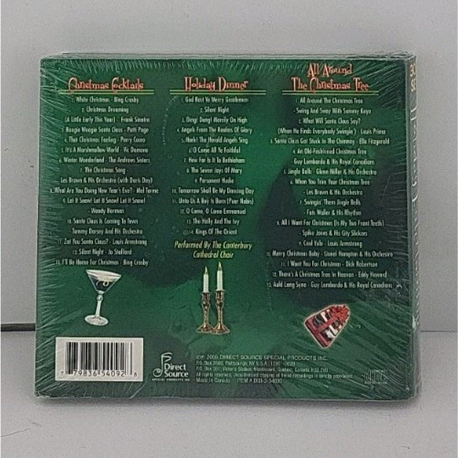 Holiday Entertaining 3 CD set Audio CD *Brand New*