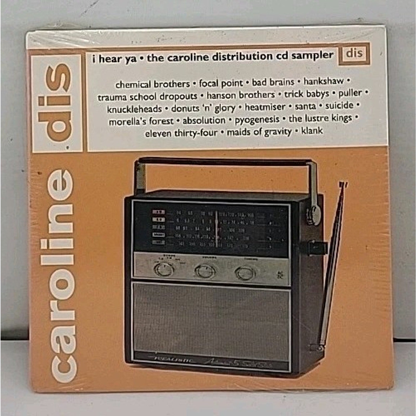 Caroline Dis I Hear Ya CD Sampler Spring 1997 *Brand New*