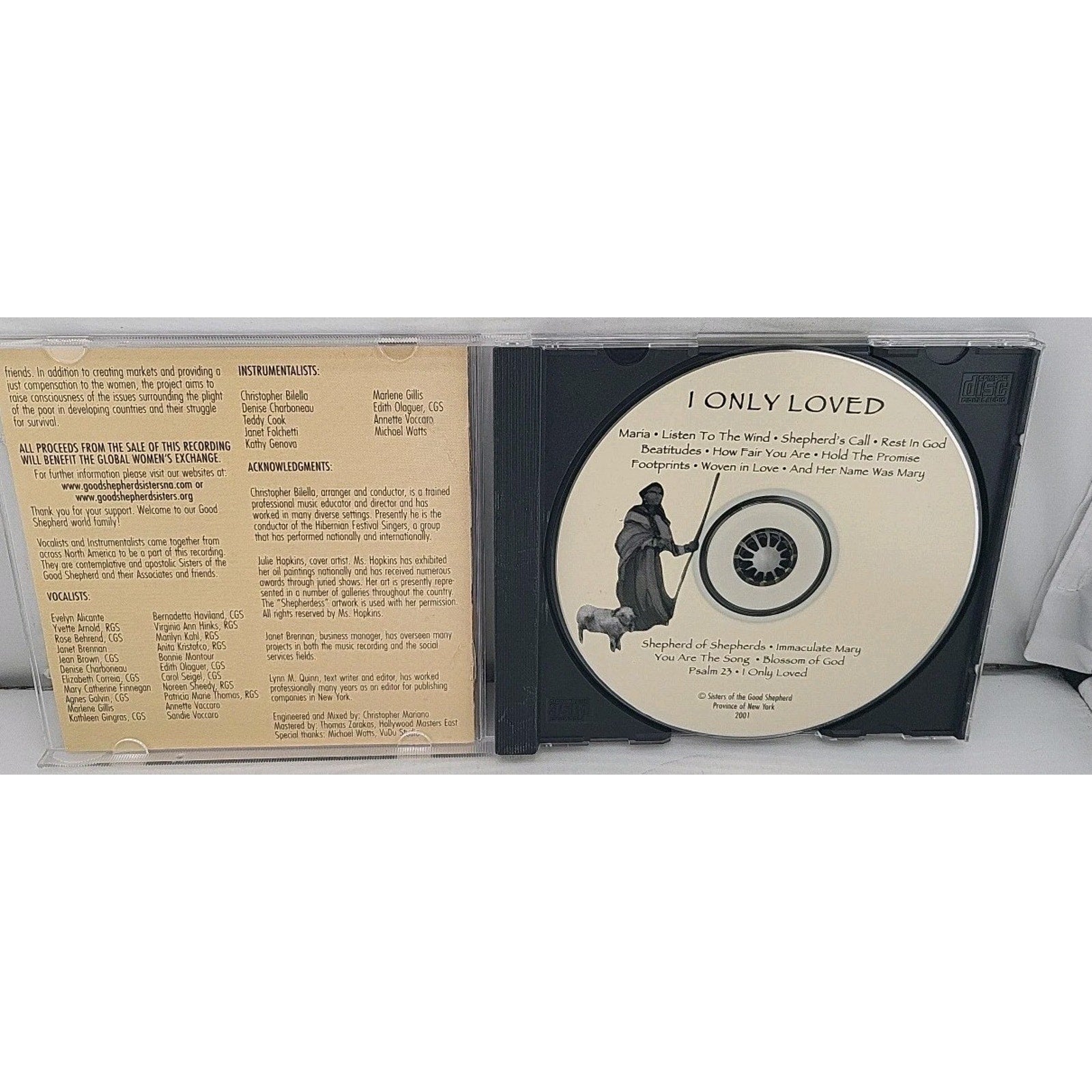 I Only Loved - Original Compositions By The Sisters Of Good Shepherd - CD