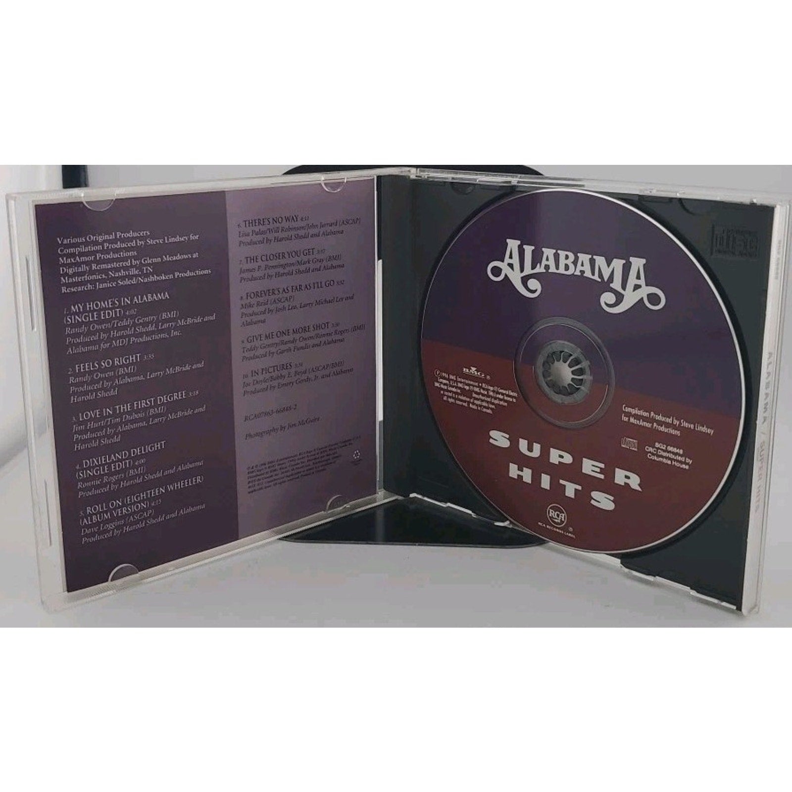 Super Hits by Alabama (CD, May-1996, RCA)