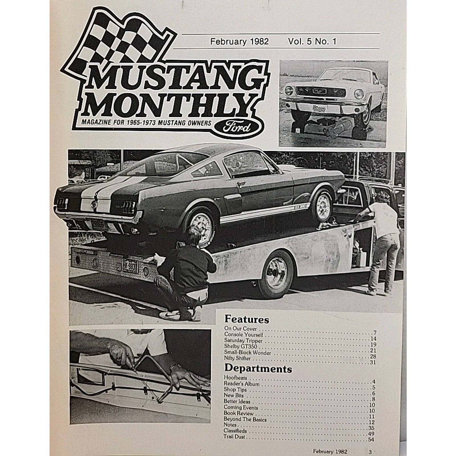 Mustang Monthly Magazine - February 1982 - Vol. 5 No. 1