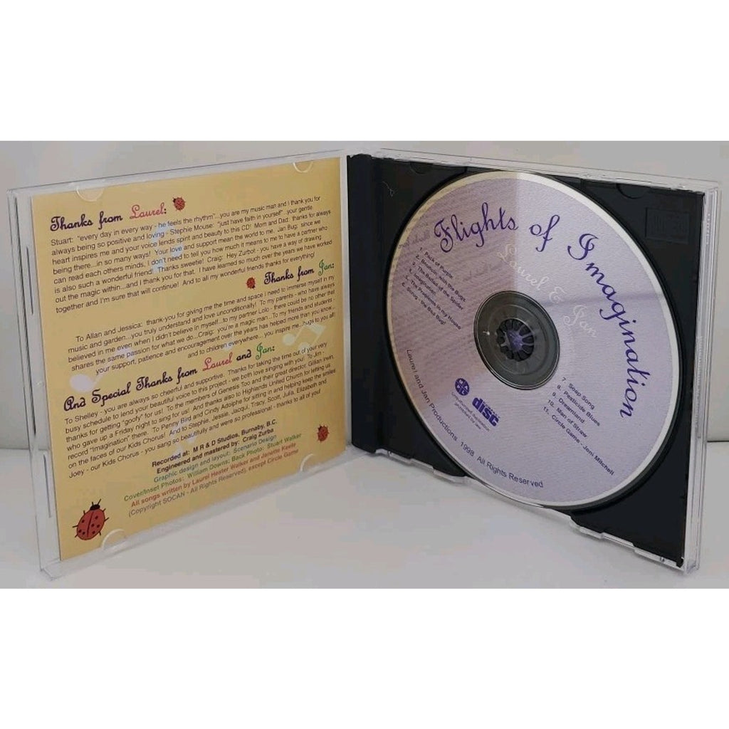 Flights Of Imagination CD - Laurel & Jan