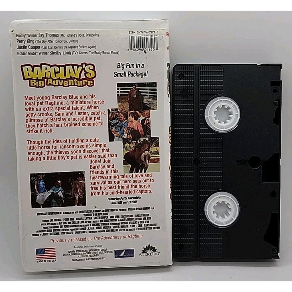 Barclay's Big Adventure VHS