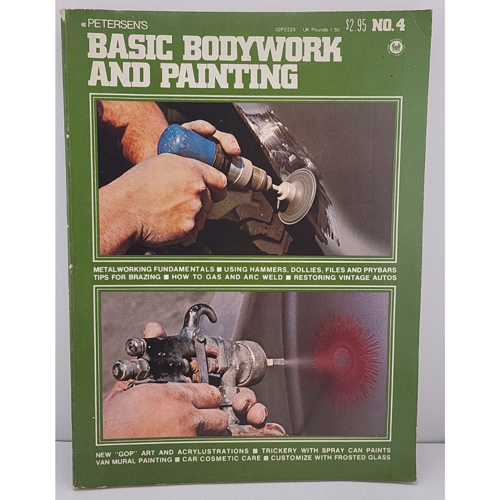 1975 Petersen's Basic Bodywork And Painting Book No 4 Metal Work Restoration