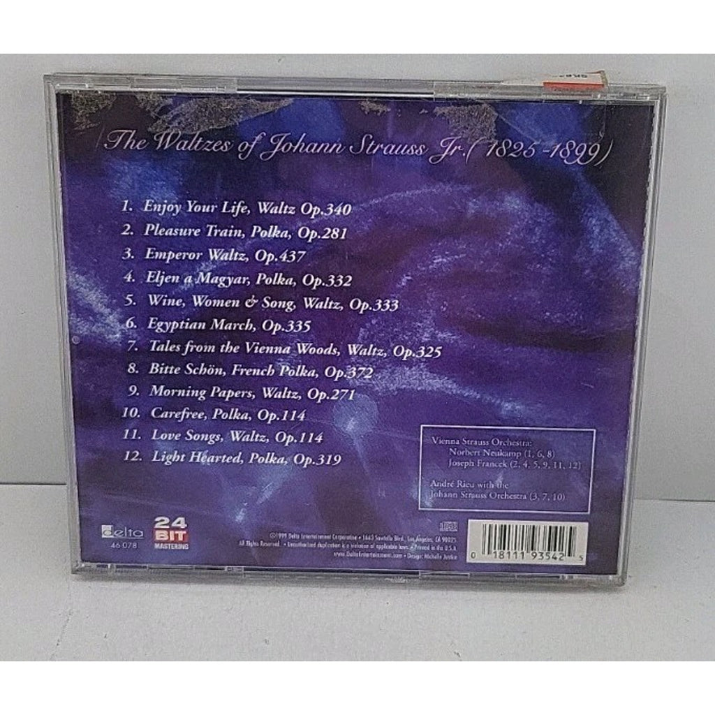 Empereror Waltz by André Rieu/Johann Strauss Orchestra (CD, Aug-1999, Delta...