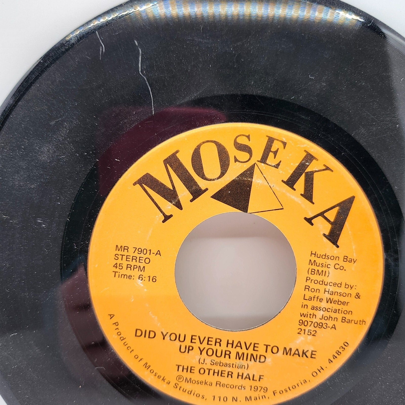 Did You Ever Have to Make Up Your Mind / Punk Polka By The Other Half (Record)