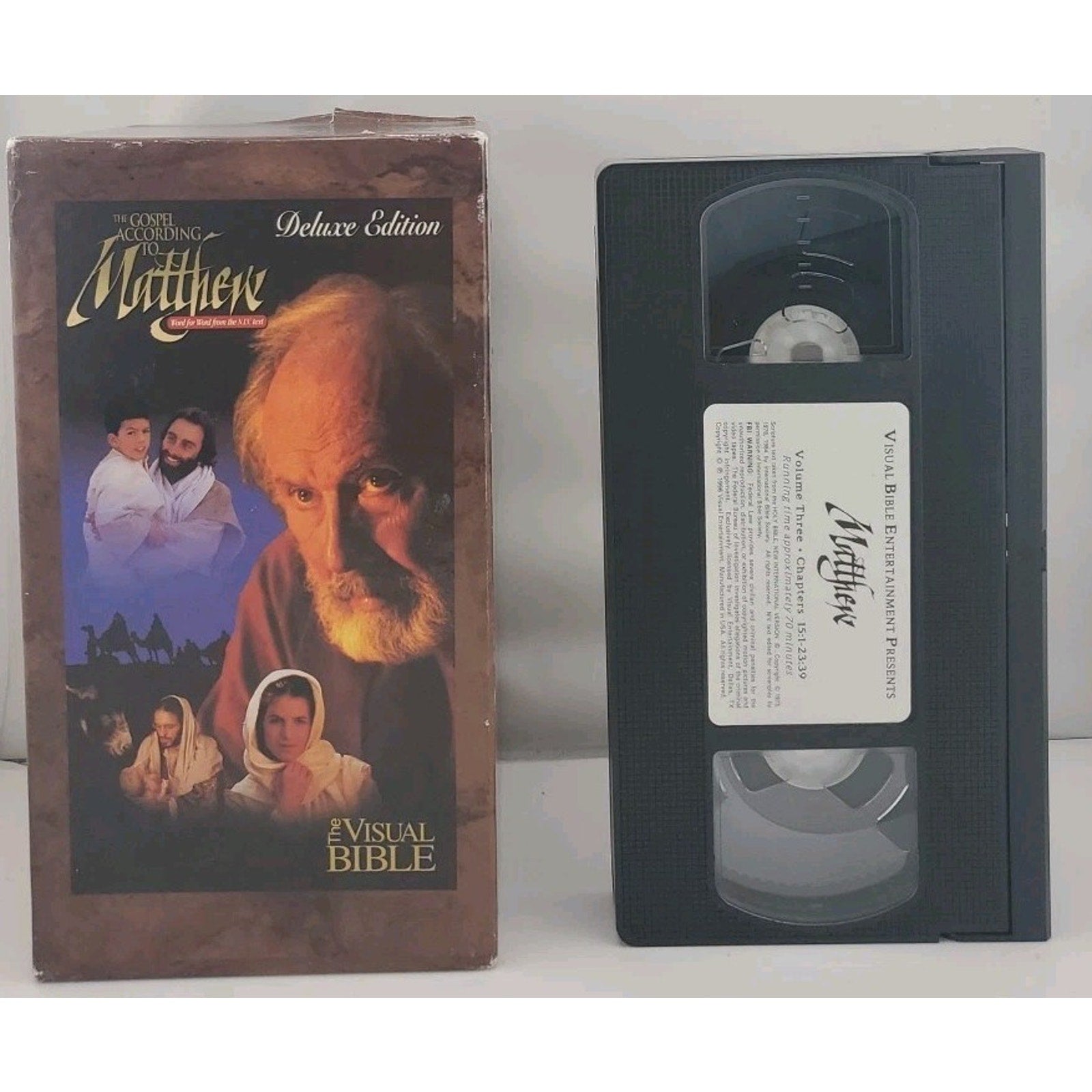 The Gospel According to Matthew (Video, VHS Format)